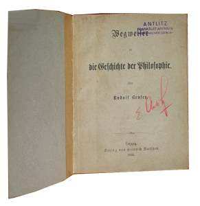 gr��eres Bild - Buch Philosophie     1869